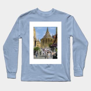 Temple Bangkok, Thailand Long Sleeve T-Shirt